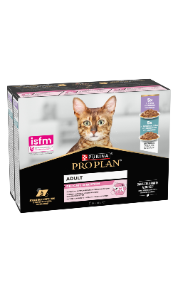 Pro Plan Cat Adult Delicate Digestion Multipack Turkey & Ocean Fish in Gravy – imagem secundária 1
