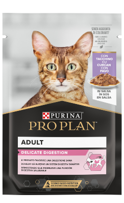 Pro Plan Cat Adult Delicate Digestion with Turkey in Gravy – imagem secundária 1
