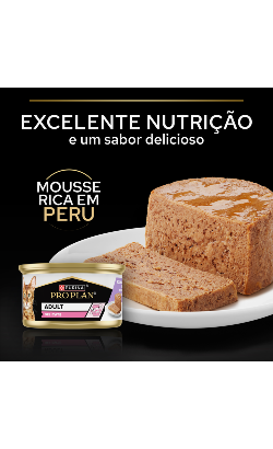 Pro Plan Cat Adult Delicate Mousse with Turkey – imagem secundária 2