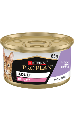 Pro Plan Cat Adult Delicate Mousse with Turkey