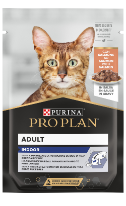 Pro Plan Cat Adult Indoor with Salmon in Gravy – imagem secundária 1