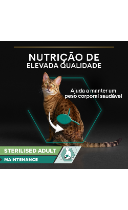 Pro Plan Cat Adult Sterilised Maintenance with Beef in Gravy – imagem secundária 2