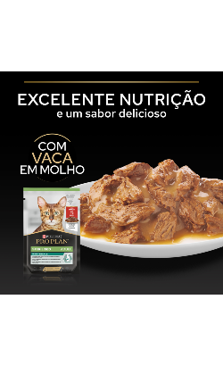 Pro Plan Cat Adult Sterilised Maintenance with Beef in Gravy – imagem secundária 3