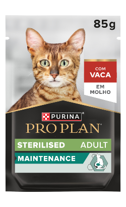 Pro Plan Cat Adult Sterilised Maintenance with Beef in Gravy