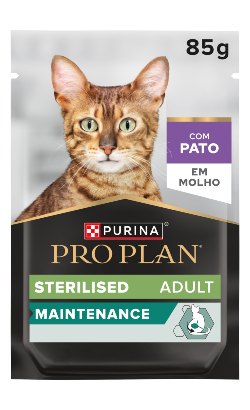 Pro Plan Cat Adult Sterilised Maintenance with Duck in Gravy – imagem secundária 1