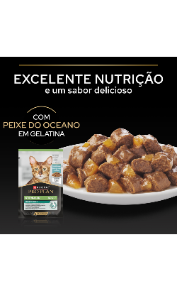 Pro Plan Cat Adult Sterilised Maintenance with Ocean Fish in Jelly – imagem secundária 3