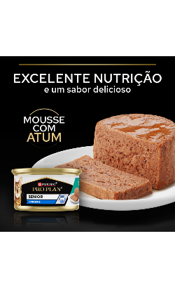 Pro Plan Cat Senior Longevis Mousse with Tuna – imagem secundária 3