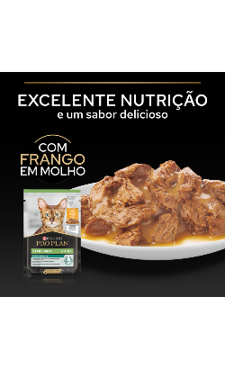 Pro Plan Cat Adult Sterilised Maintenance with Chicken in Gravy – imagem secundária 3