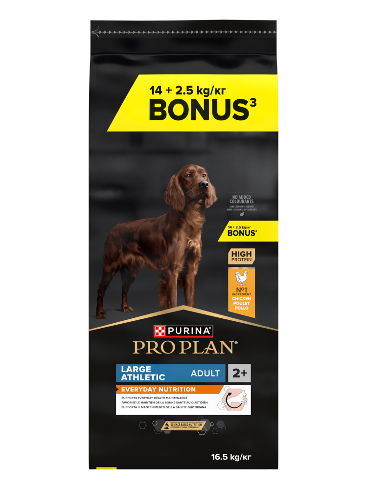 Pro Plan Everyday Nutrition Large Athletic Adult Chicken - Bónus