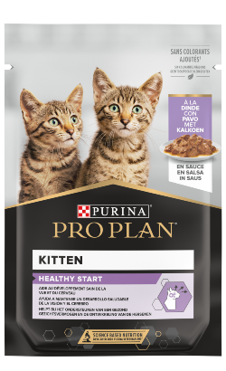 Pro Plan Kitten Healthy Start with Turkey in Gravy – imagem secundária 1