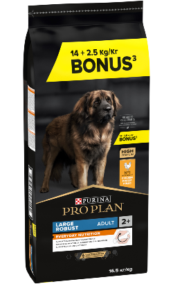 Pro Plan Large Robust Adult Everyday Nutrition Chicken - Bónus