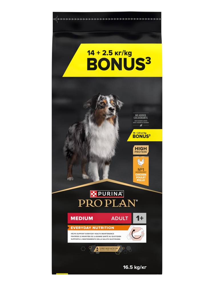Pro Plan Medium Adult Everyday Nutrition Chicken - Bónus
