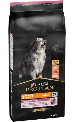 Pro Plan Medium & Large Adult 7+ Sensitive Skin Salmon