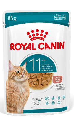 Royal Canin Cat Ageing +11 in Gravy – imagem secundária 1