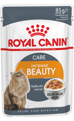Royal Canin Cat Hair & Skin in Jelly – imagem secundária 1