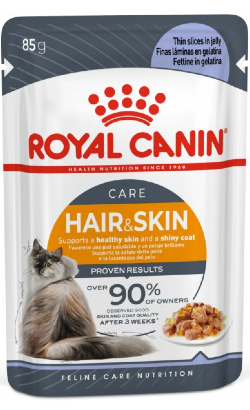 Royal Canin Cat Hair & Skin in Jelly – imagem principal