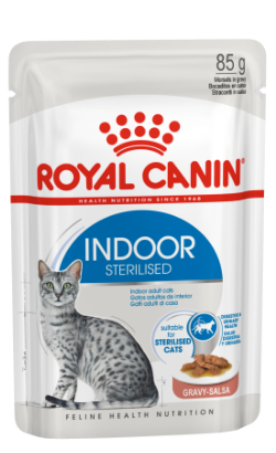 Royal Canin Cat Indoor Sterilised in Gravy – imagem secundária 1