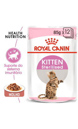 Royal Canin Cat Kitten Sterilised in Gravy – imagem principal