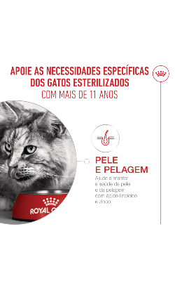 Royal Canin Cat Sterilised Ageing 11+ – imagem secundária 6