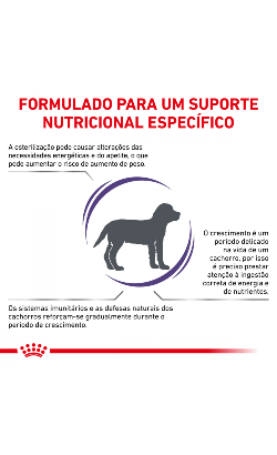 Royal Canin Vet Care Nutrition Neutered Junior – imagem secundária 3
