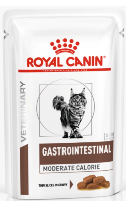 Royal Canin Vet Gastrointestinal Moderate Calorie Feline in Gravy