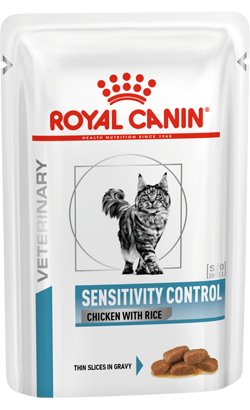 Royal Canin Vet Sensitivity Control Feline with Chicken & Rice in Gravy