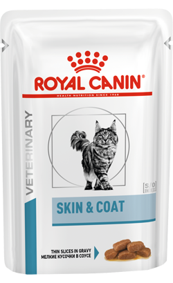 Royal Canin Vet Skin & Coat Feline in Gravy