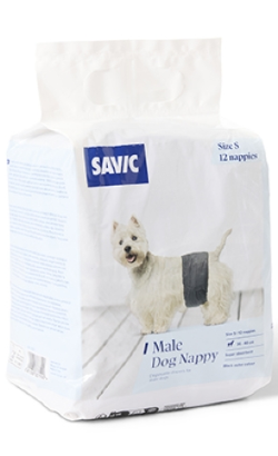 Savic Fraldas Descartáveis Nappy para Cão Macho – imagem secundária 1