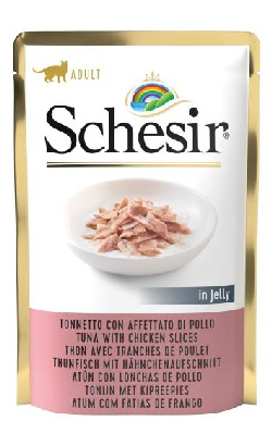 Schesir Cat Atum com Filete de Frango em Gelatina – imagem principal