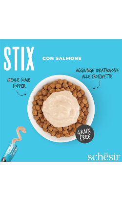 Schesir Cat Stix Salmão – imagem secundária 1