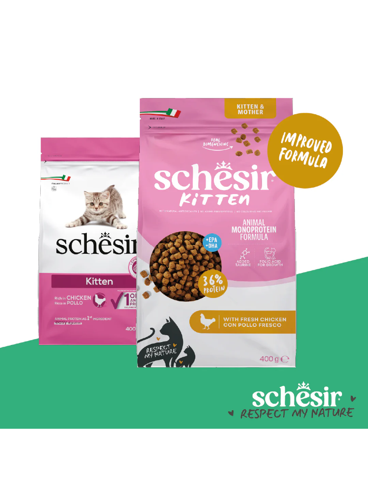 Schesir Kitten Monoprotein Formula with Chicken – imagem secundária 1