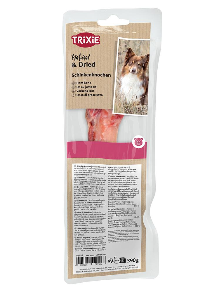 Trixie Natural & Dried Osso de Presunto Fresco – imagem principal
