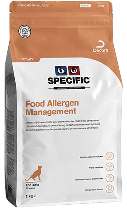Specific Cat FDD-HY Food Allergen Management – imagem principal