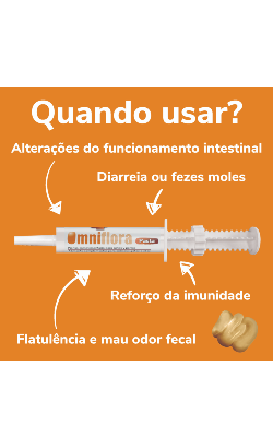 Suplemento para Cão e Gato Omniflora Pasta | Raças Pequenas e Gatos – imagem secundária 1