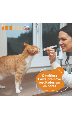 Suplemento para Cão e Gato Omniflora Pasta | Raças Pequenas e Gatos – imagem secundária 2
