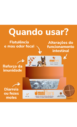 Suplemento para Cão Omniflora Comprimidos – imagem secundária 1