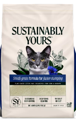 Litter Aglomerante Sustainably Yours Mandioca | Small Grains – imagem principal