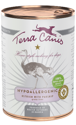Terra Canis Hipoalergénico Avestruz com Pastinaga – imagem principal