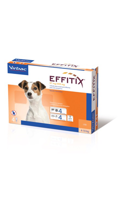 Virbac Dog Effitix -S- Spot-On 4-10 kg – imagem principal