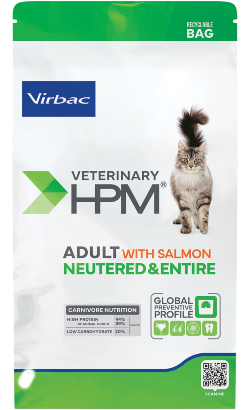 Virbac HPM Adult Neutered & Entire Cat with Salmon – imagem principal