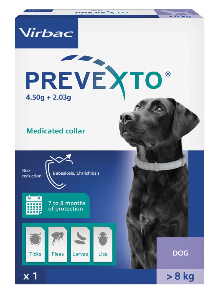 Virbac Prevexto Coleira Medicamentosa para Cães Grandes – imagem secundária 1