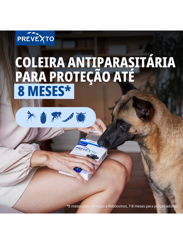 Virbac Prevexto Coleira Medicamentosa para Cães Grandes – imagem secundária 2