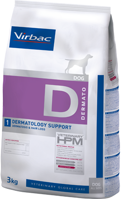 Virbac Veterinary HPM D1 Dermatology Support – imagem principal