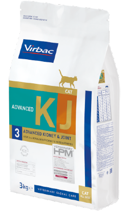 Virbac Veterinary HPM KJ3 Cat Advance Kidney & Joint – imagem principal