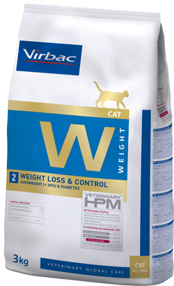 Virbac Veterinary HPM W2 Cat Weight Loss & Control