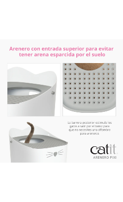 WC p/ gatos Catit Pixi Top Entry – imagem secundária 2