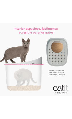 WC p/ gatos Catit Pixi Top Entry – imagem secundária 4