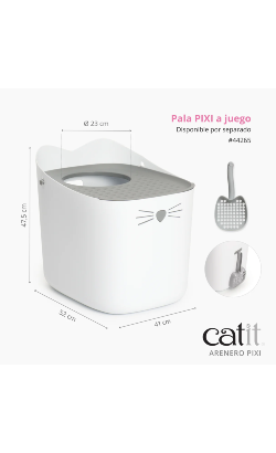 WC p/ gatos Catit Pixi Top Entry – imagem secundária 6