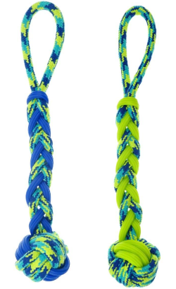 Zeus Fitness Rope & TPR Tug Ball | Cores Sortidas – imagem principal