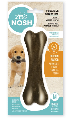 Zeus Nosh Flexible Puppies Chew Bone Frango – imagem principal